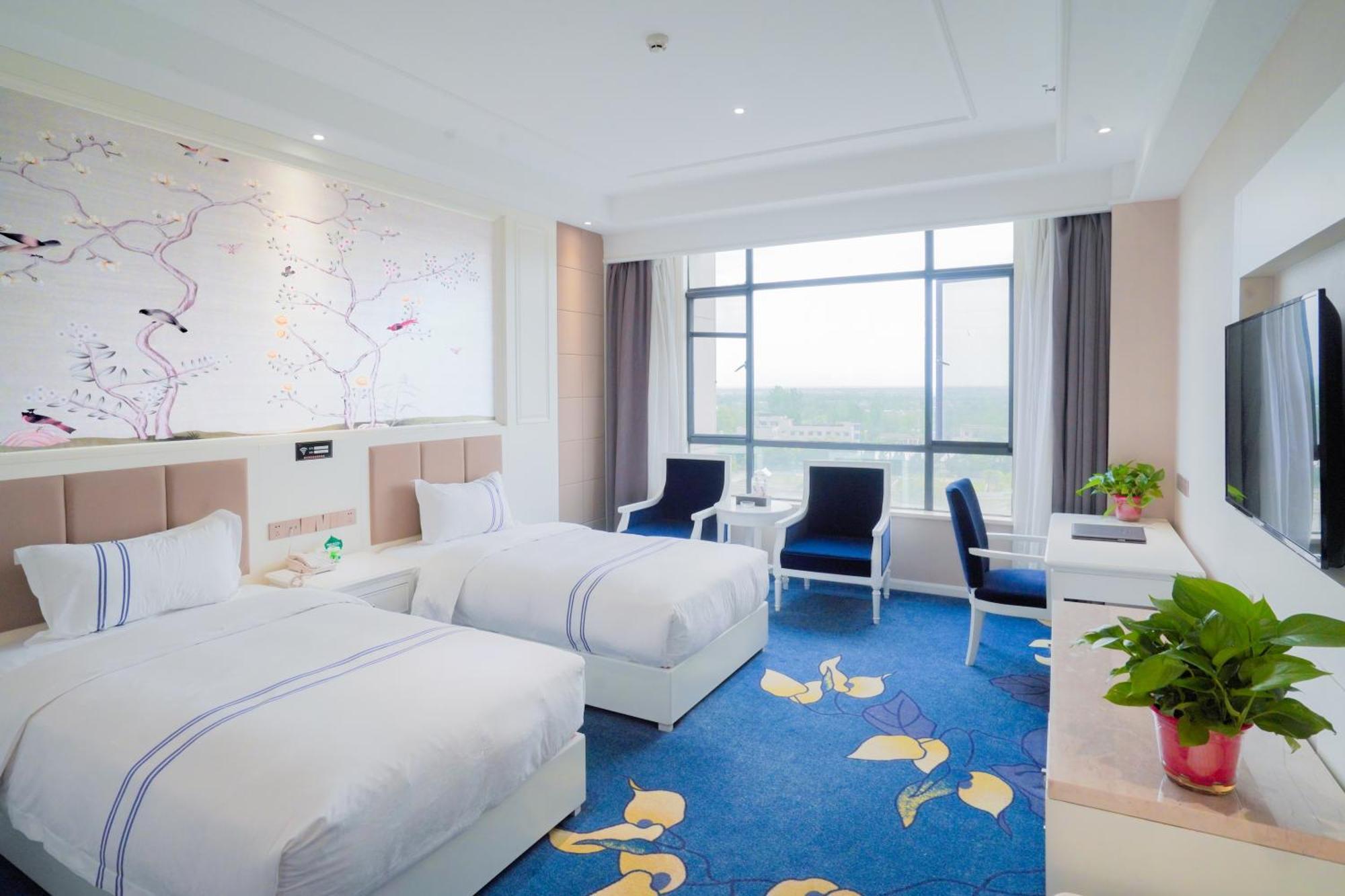 Huashan Xinghe International Hotel Huayin Bagian luar foto